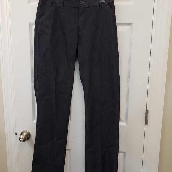 Lee, Sinfully Soft, NWOT, dress dark blue jeans, size 12 Medium - Picture 3 of 16
